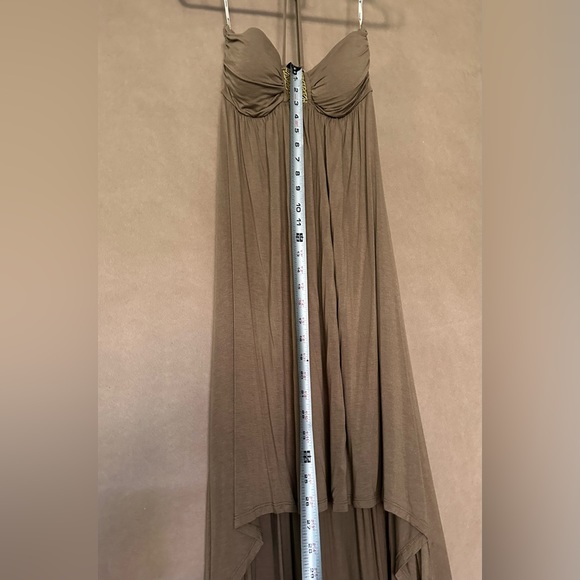 Forever 21 flare party flirty date halter spaghetti straps dress. Size M. - Picture 6 of 15